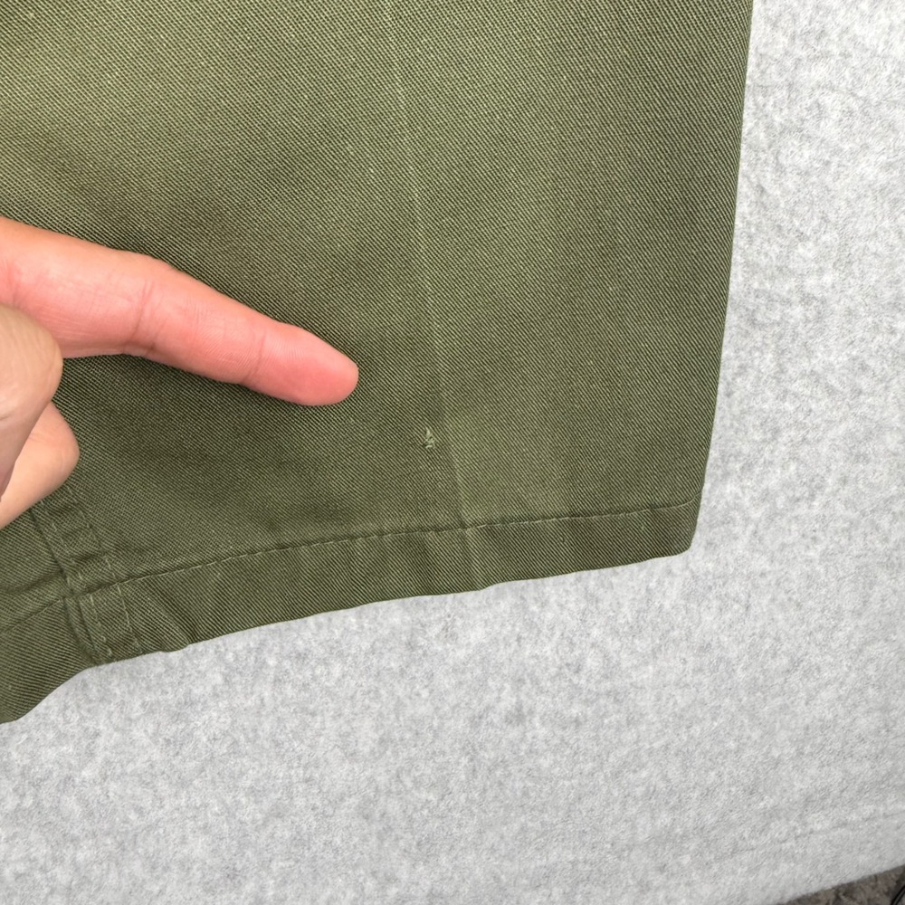Vintage US Military Pants Fits Mens 36x30 Green OG 507 Ideal Zip Utility 80s - Picture 6 of 15